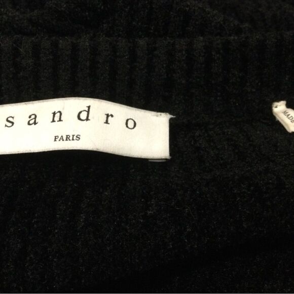 SANDRO Olympe Ribbed Sweater - Picture 8 of 12